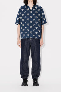Chemise hawaïenne Kenzo Jungle Heart - Midnight Blue
