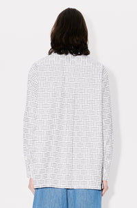 Chemise oversize Kenzo Weave - White