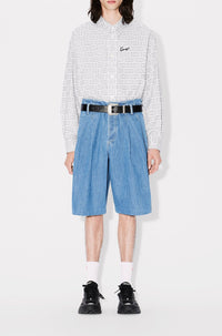 Chemise oversize Kenzo Weave - White