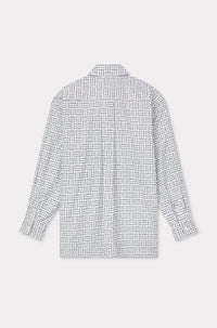 Chemise oversize Kenzo Weave - White