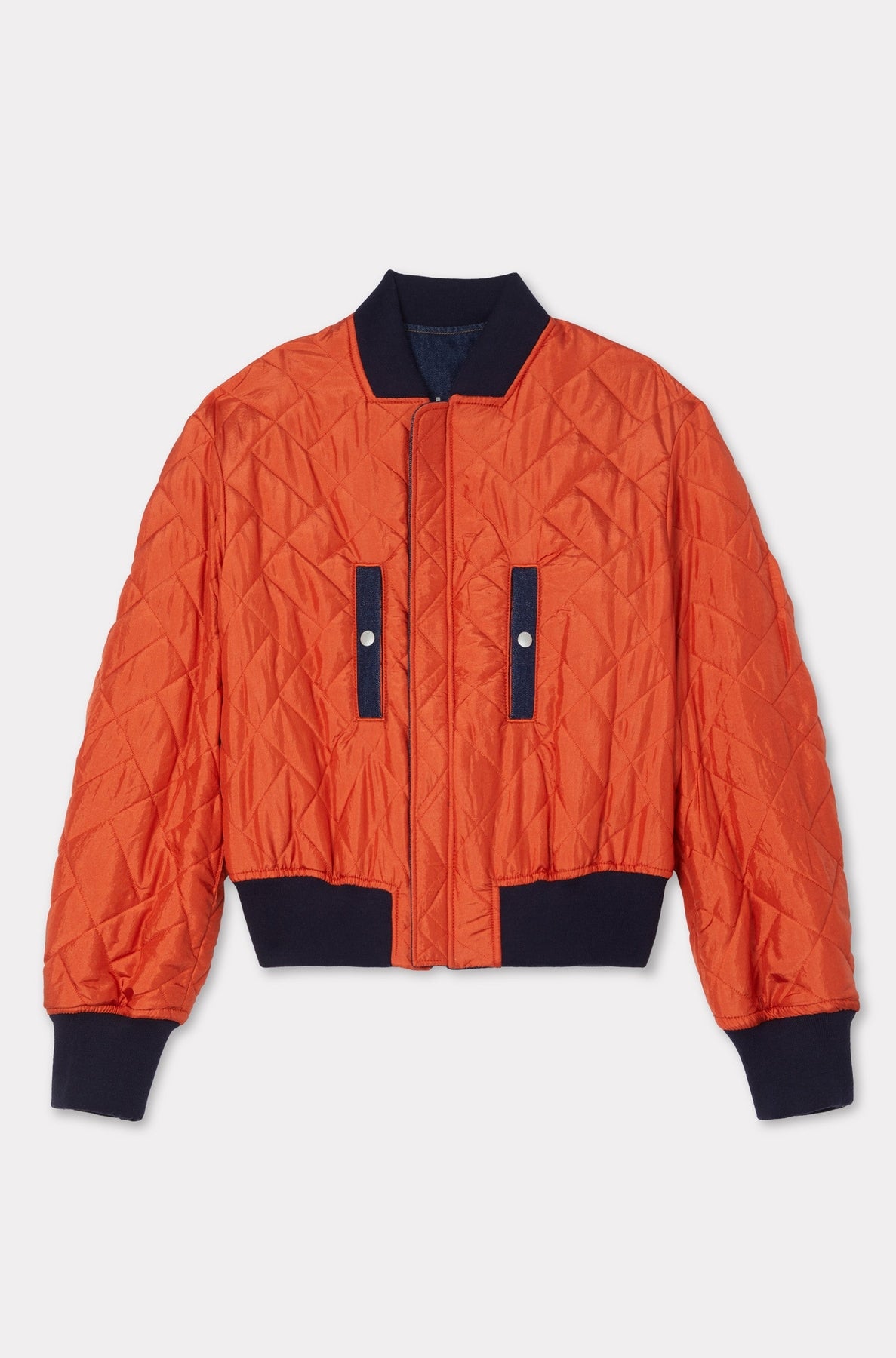 Bomber réversible brodé Kenzo Constellation - Rinse Blue Denim