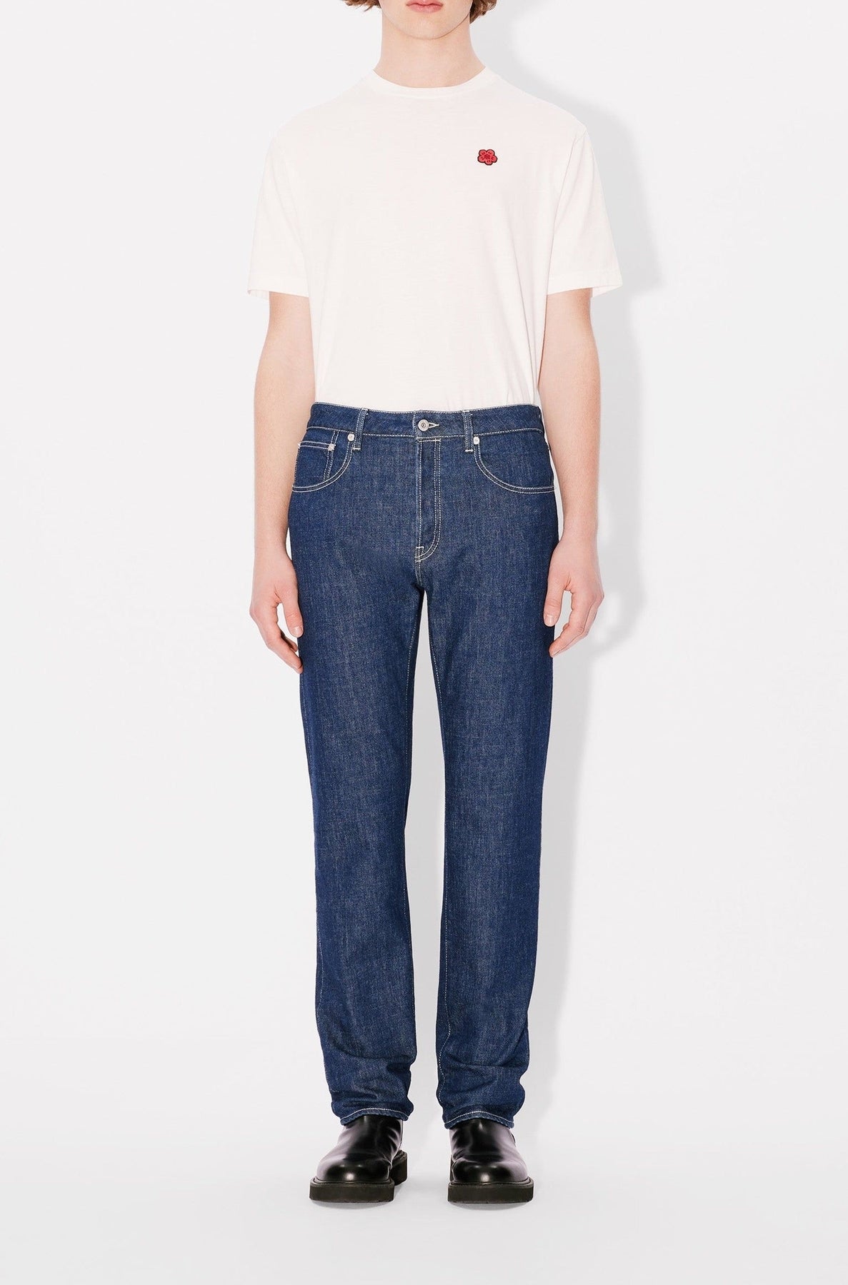 Bara slim stretch jeans - Rinse Blue Denim