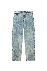 Loose Botan Jeans - Snow Bleached Blue Denim