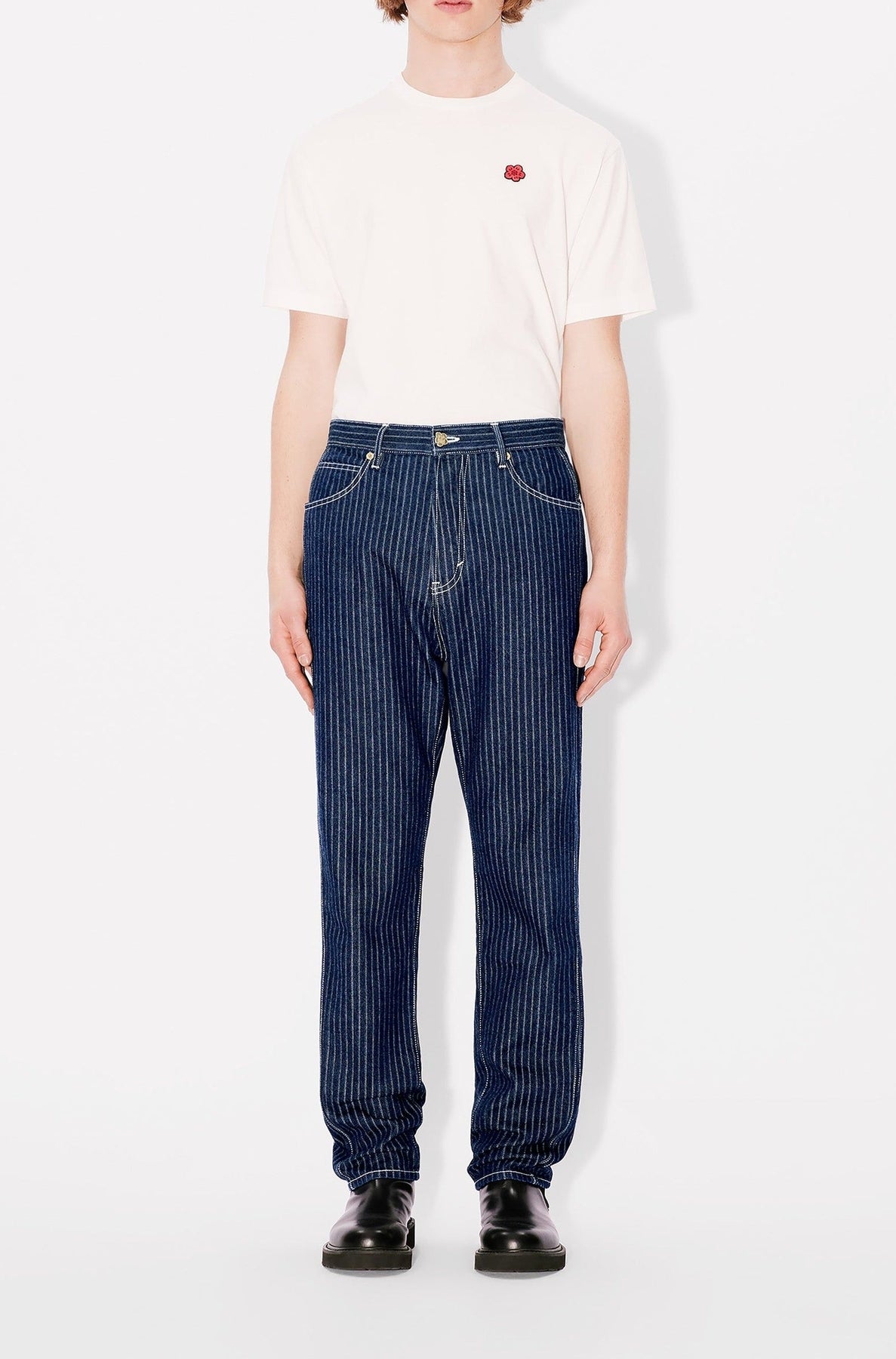 Tapered jeans - Rinse Blue Denim