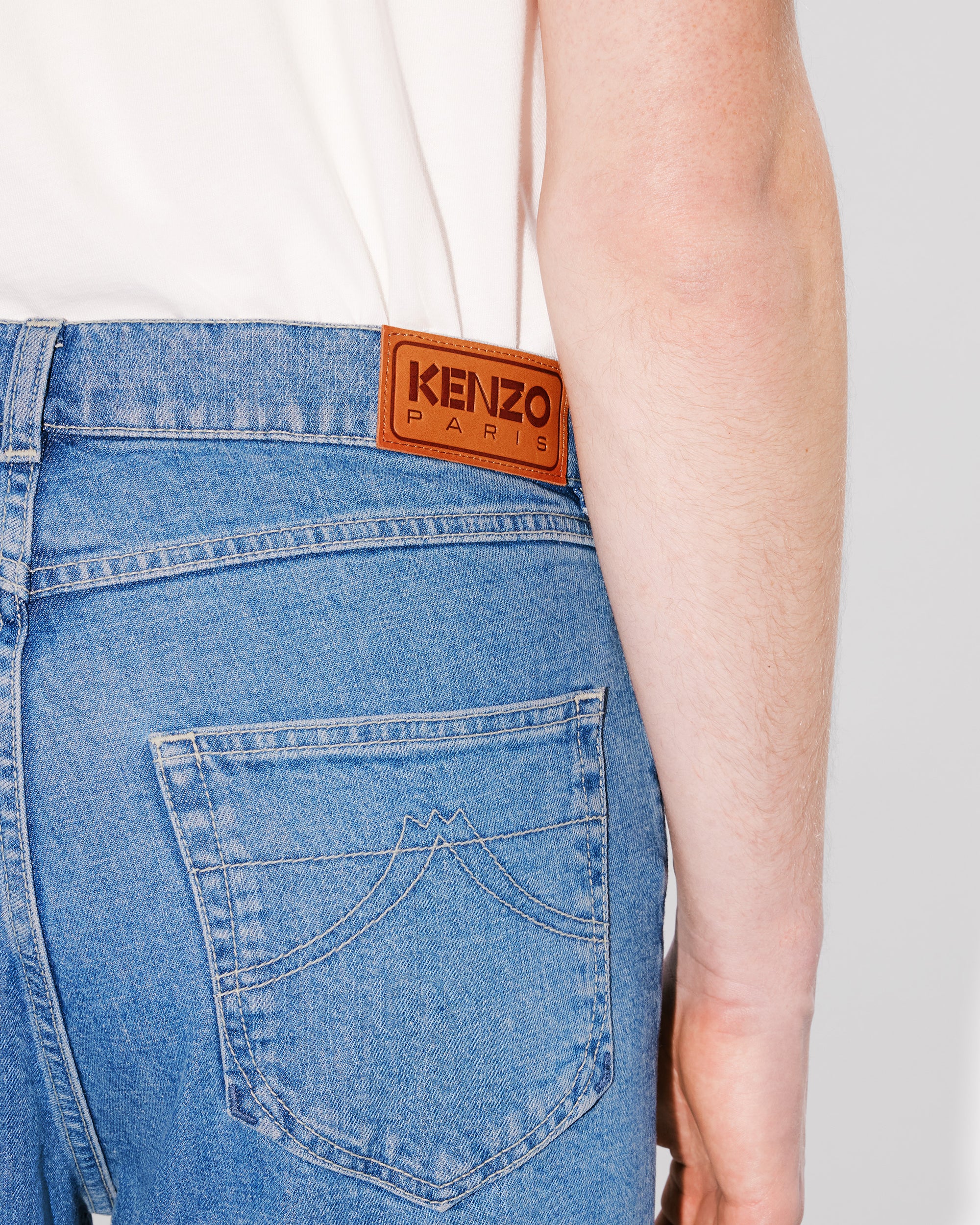 Stretch Crop Straight Asagao