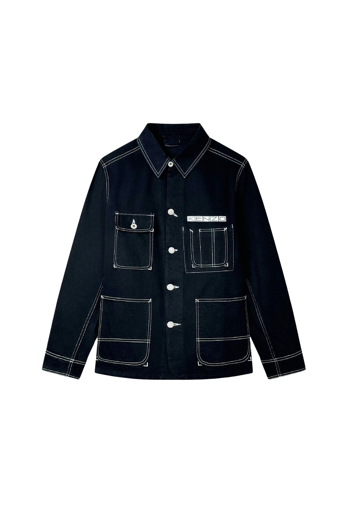 Kenzo Business workwear jacket - Rinse Black Denim