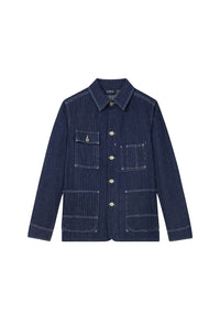 Casual workwear jacket - Rinse Blue Denim