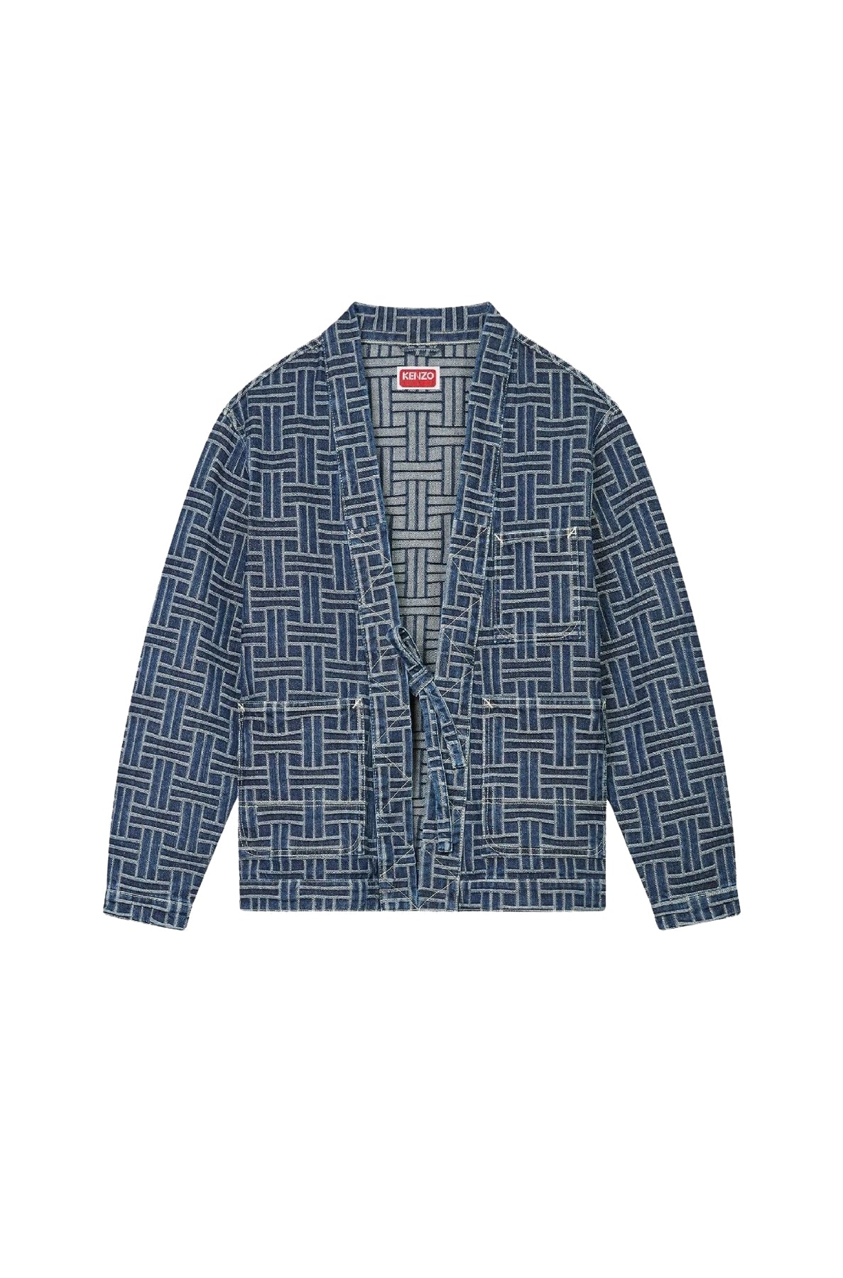Kimono Kenzo Weave - Dark Stone Blue Denim