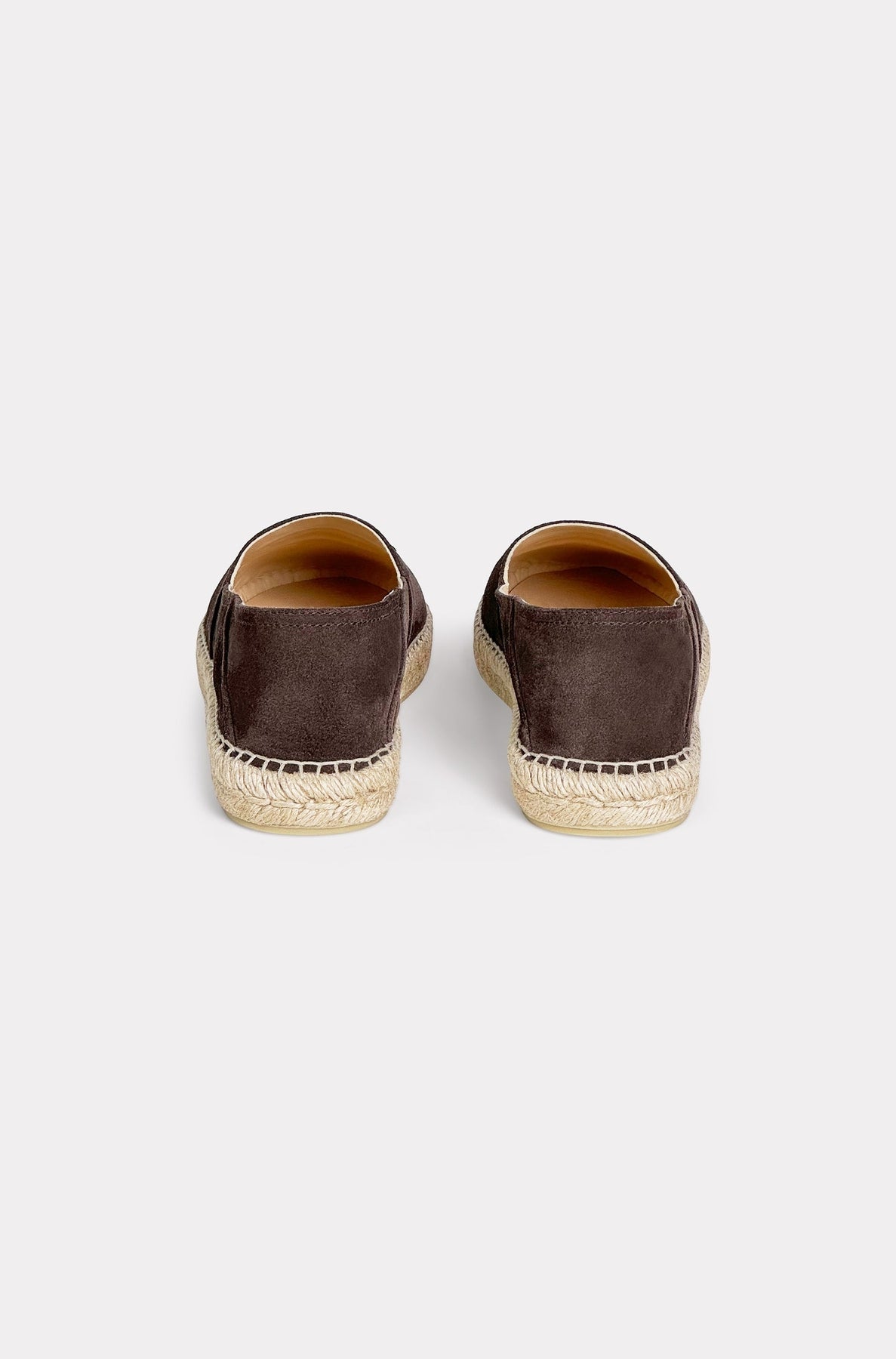 Kenzo espadrilles in leather - Chocolate
