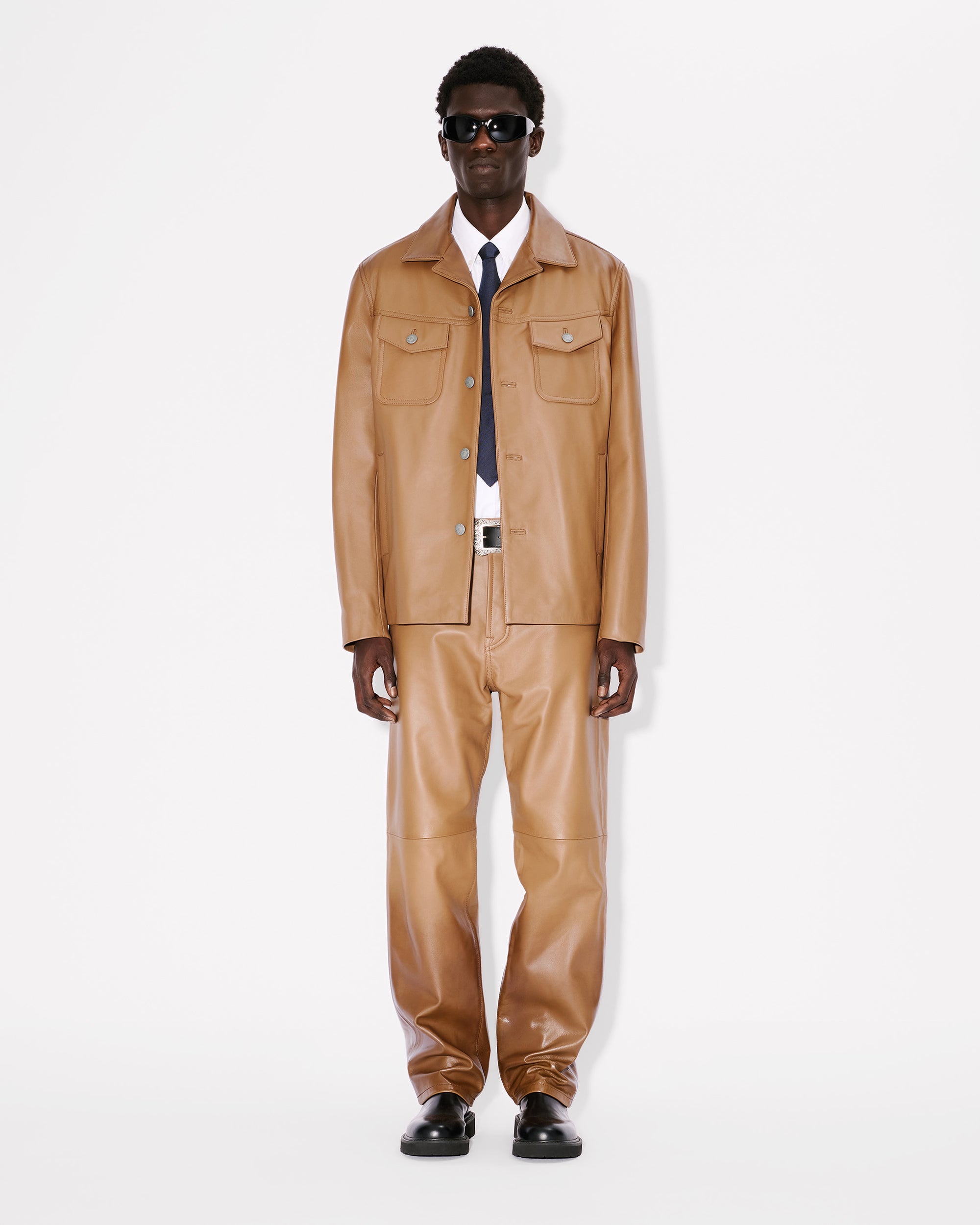 Degrade Leather Pant