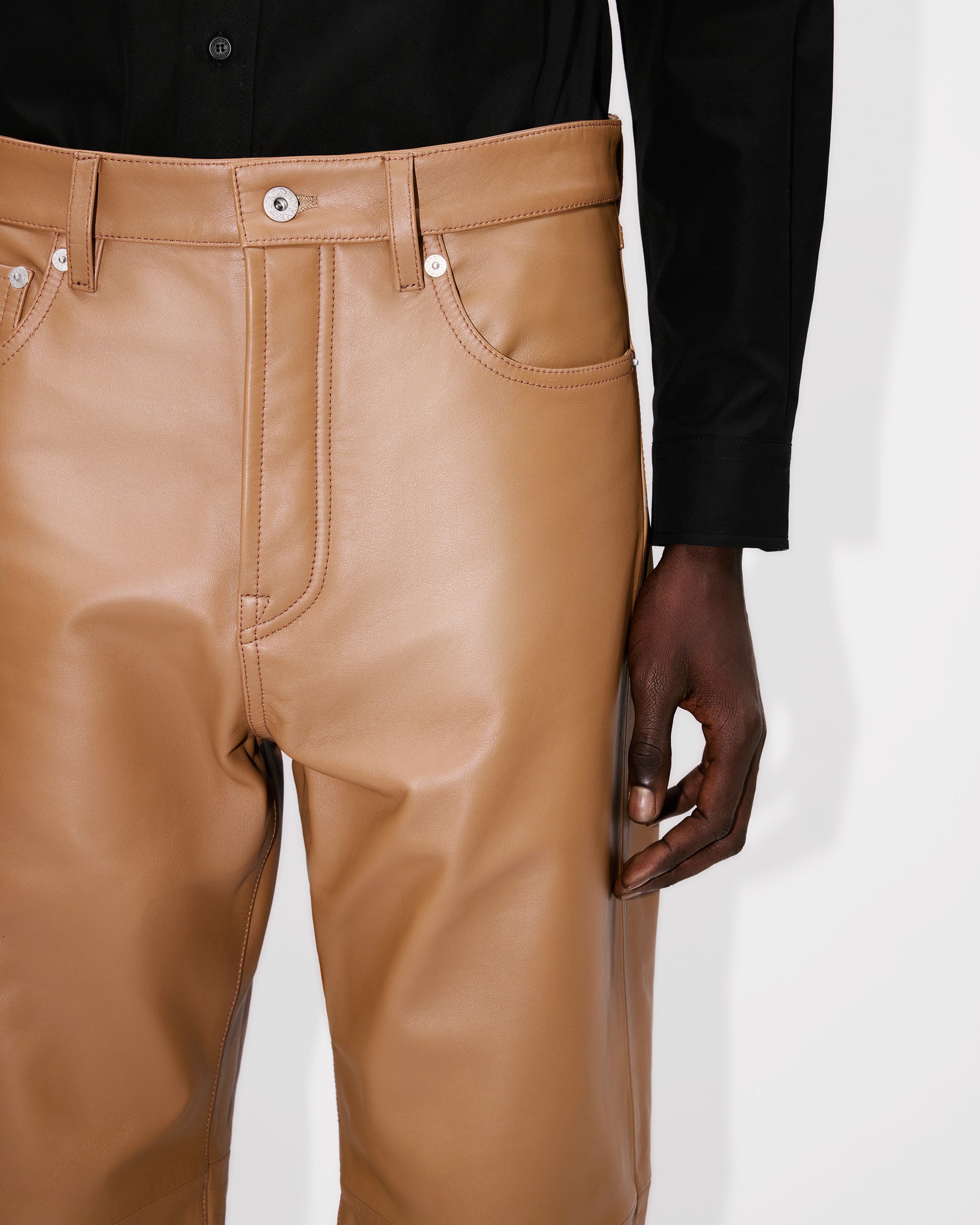 Degrade Leather Pant