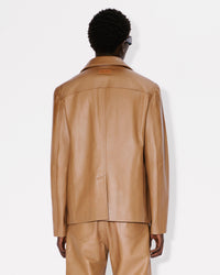 Degrade Leather Jacket