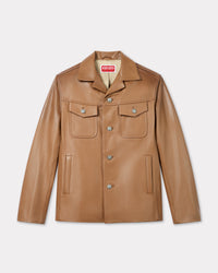 Degrade Leather Jacket