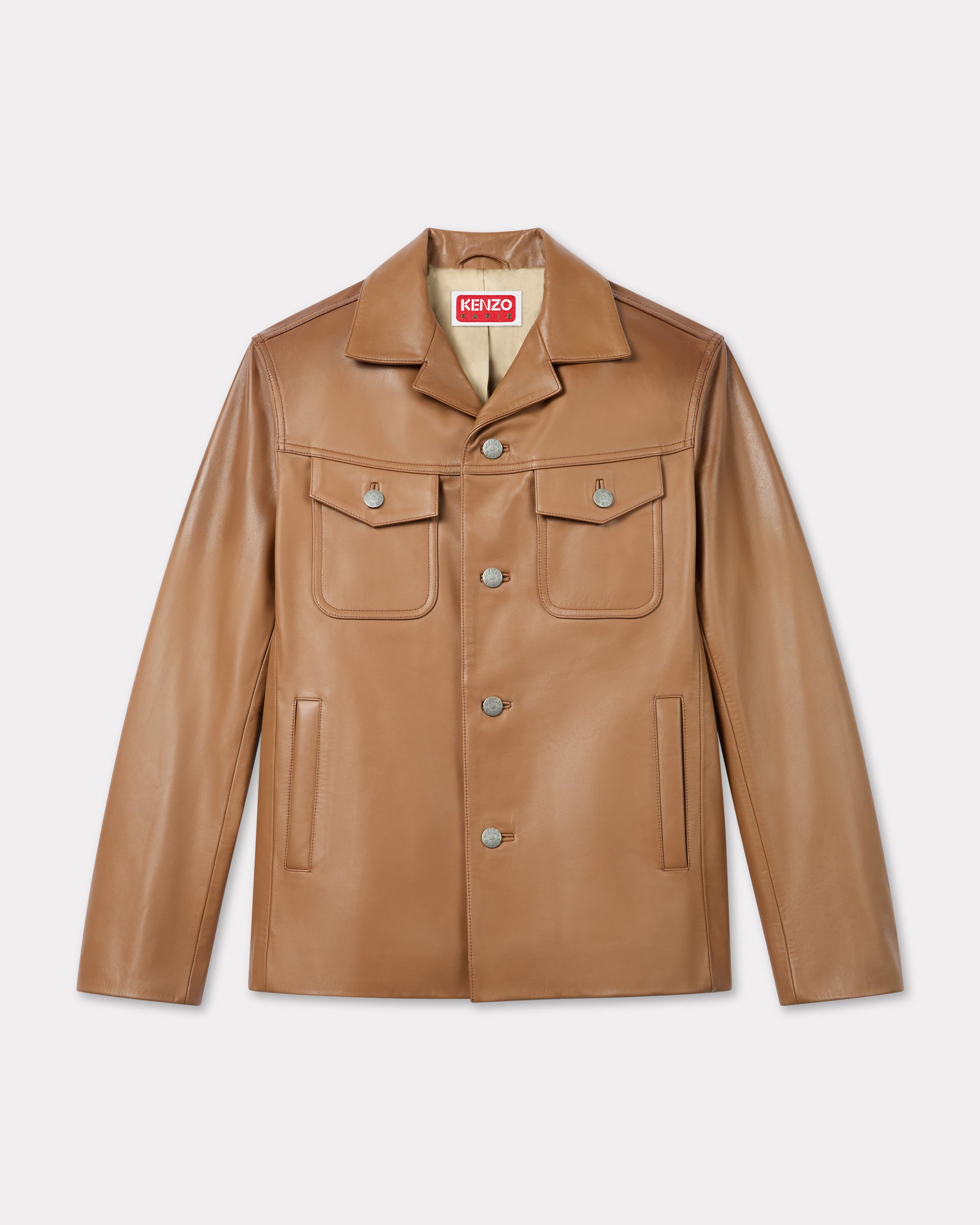 Degrade Leather Jacket