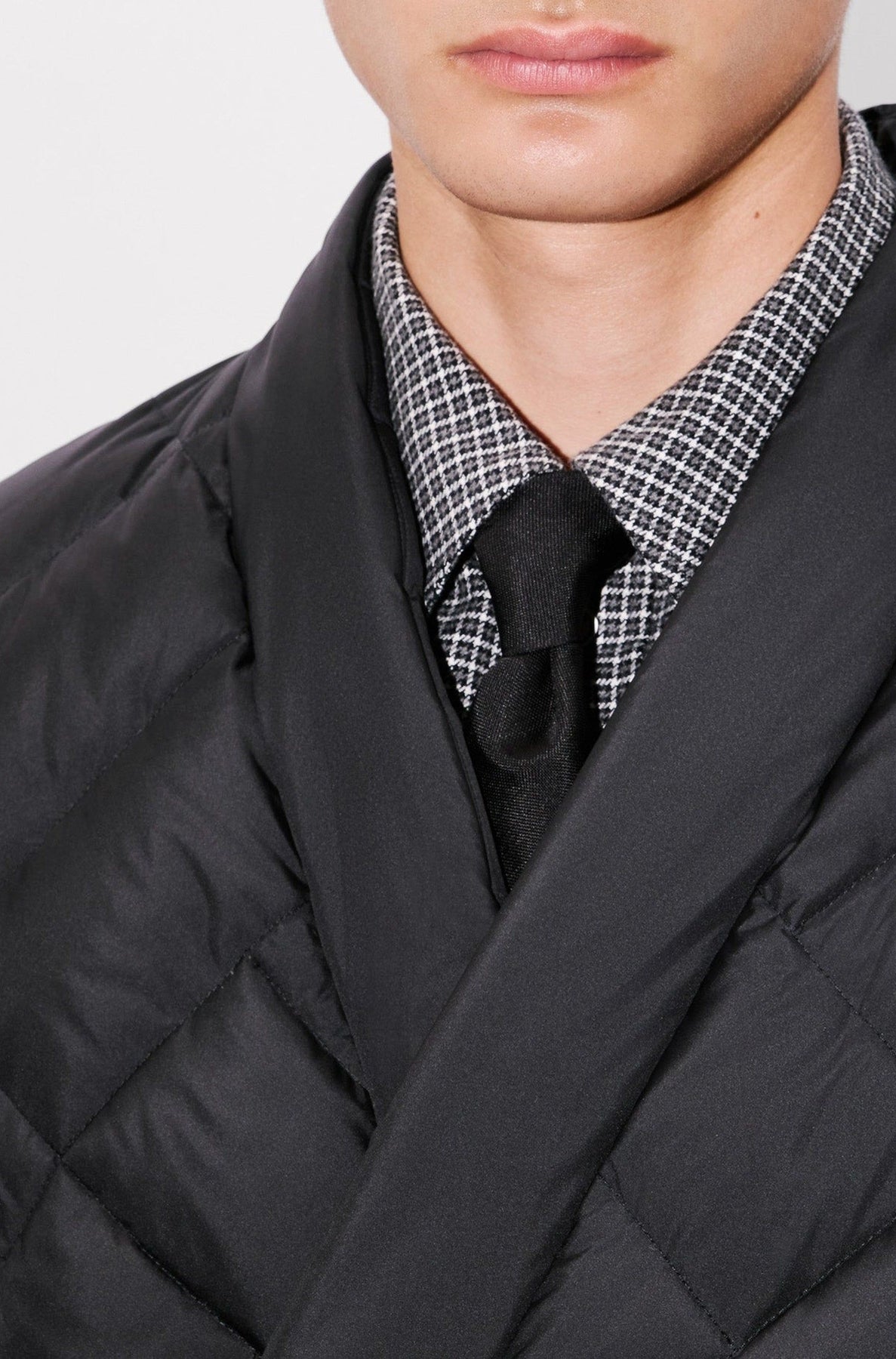 Kimono jacket Kenzo Weave - Black