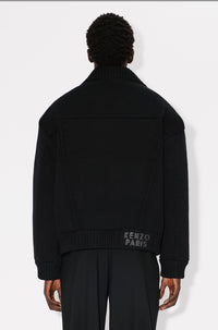 Knitted down jacket - Black