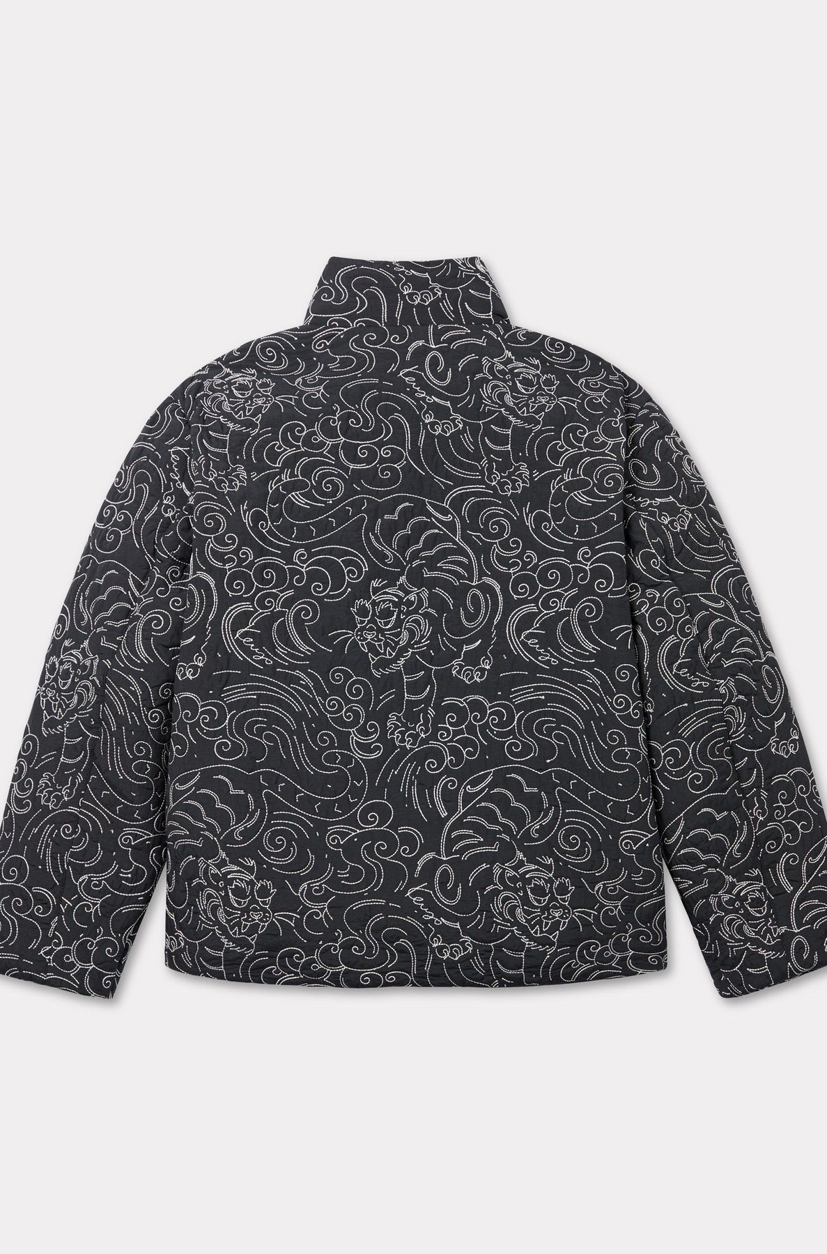 Kenzo Star Tiger Down Jacket - Black