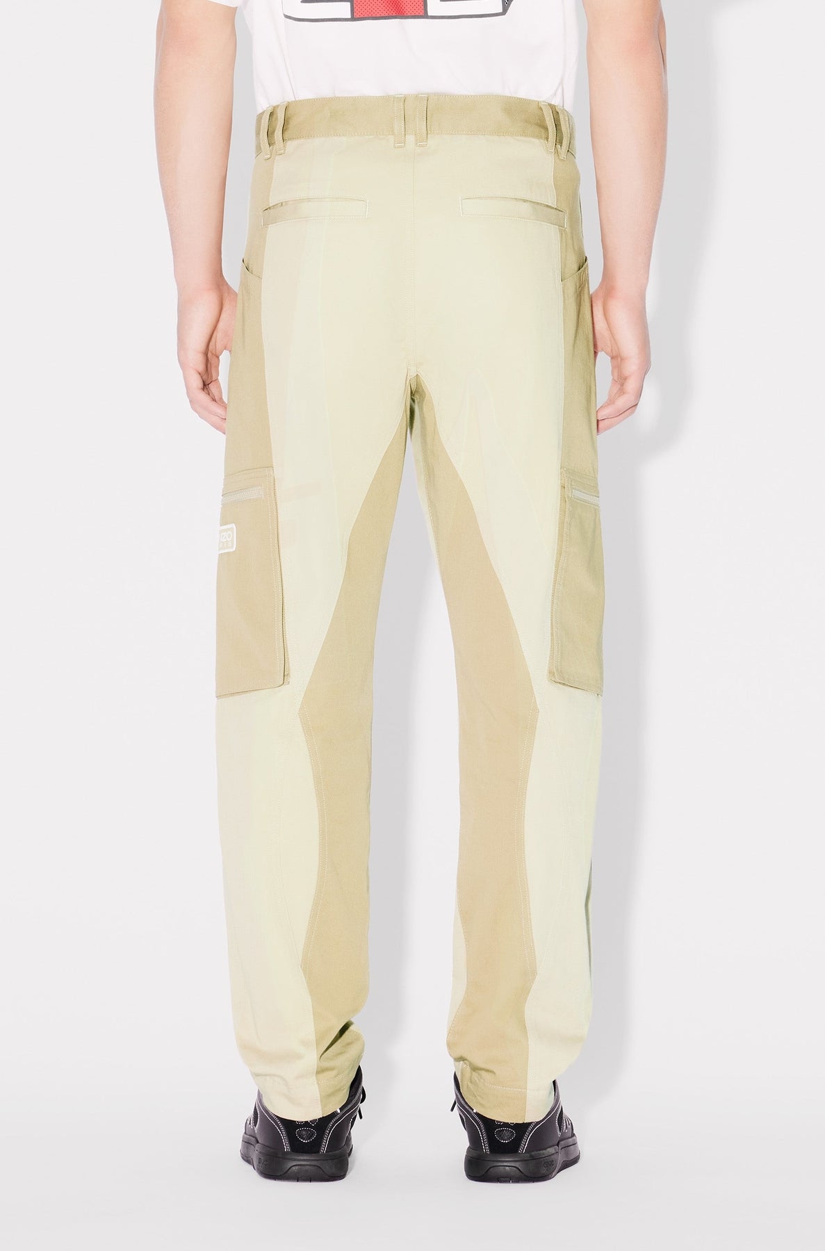 Pantalon cargo slim - Beige