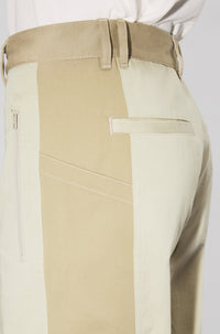 Pantalon cargo slim - Beige