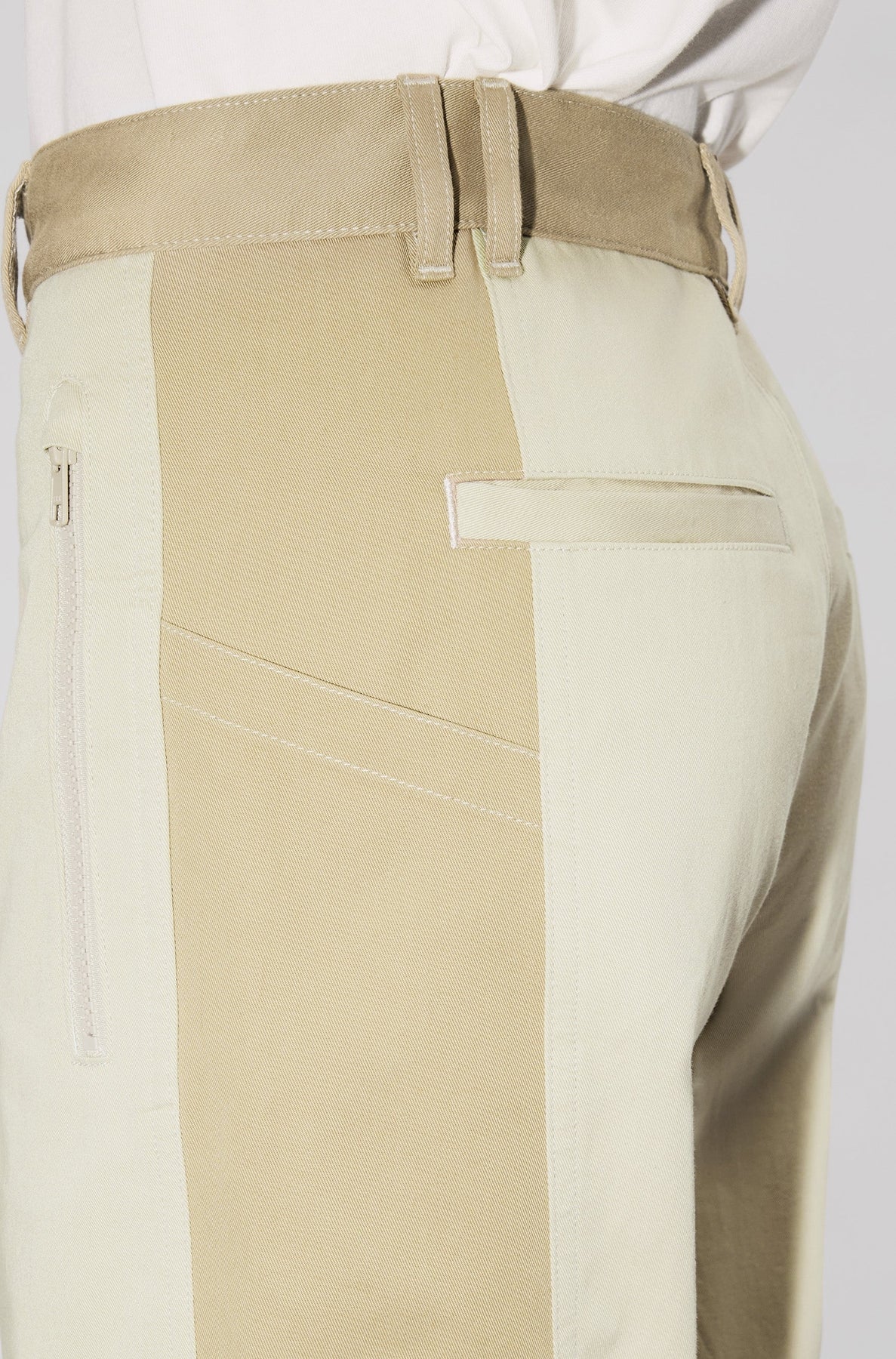 Pantalon cargo slim - Beige