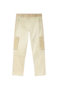 Pantalon cargo slim - Beige