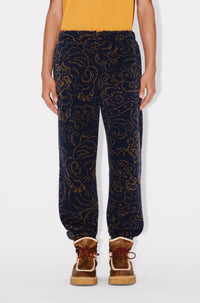Kenzo Star Tiger embroidered jogging trousers - Blue Black
