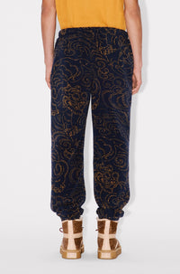 Kenzo Star Tiger embroidered jogging trousers - Blue Black