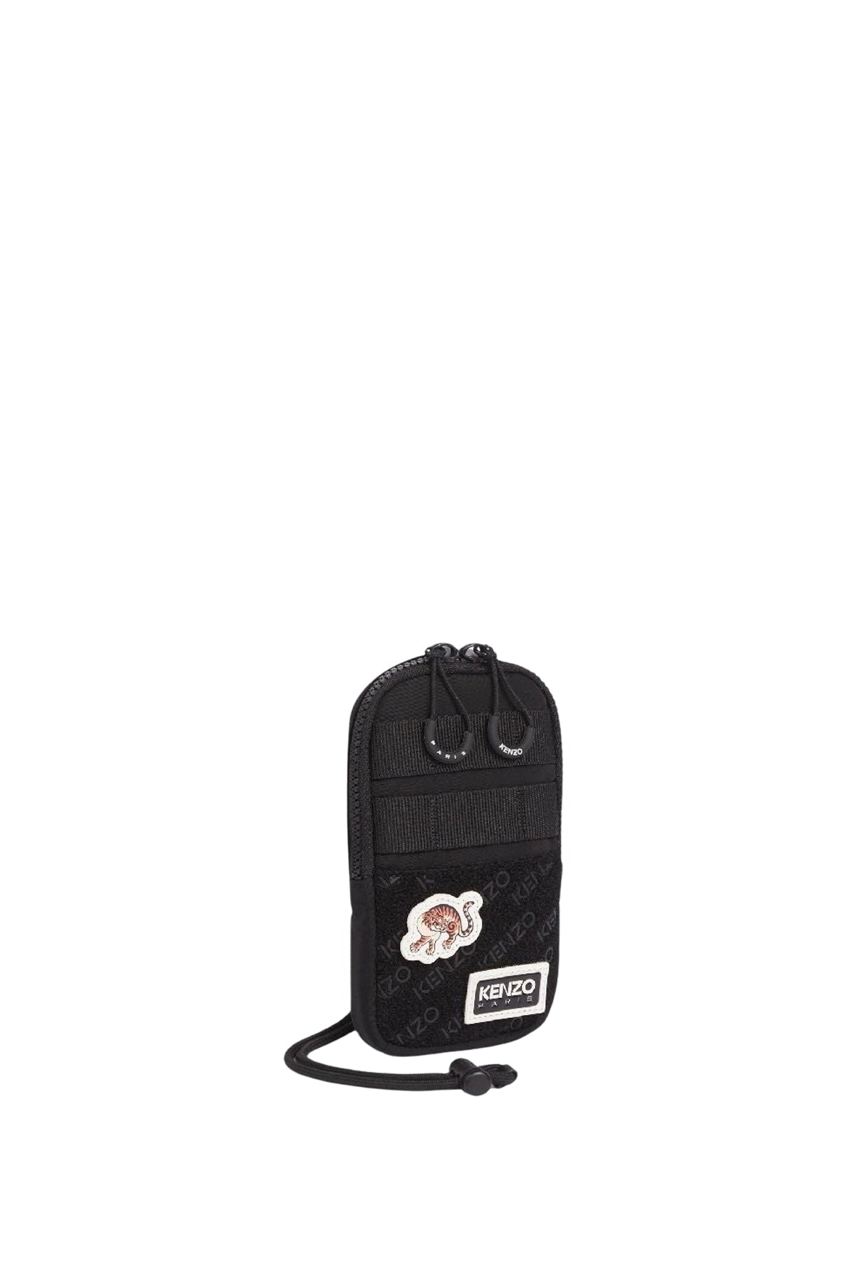Phone case with shoulder strap Kenzo Jungle - Black