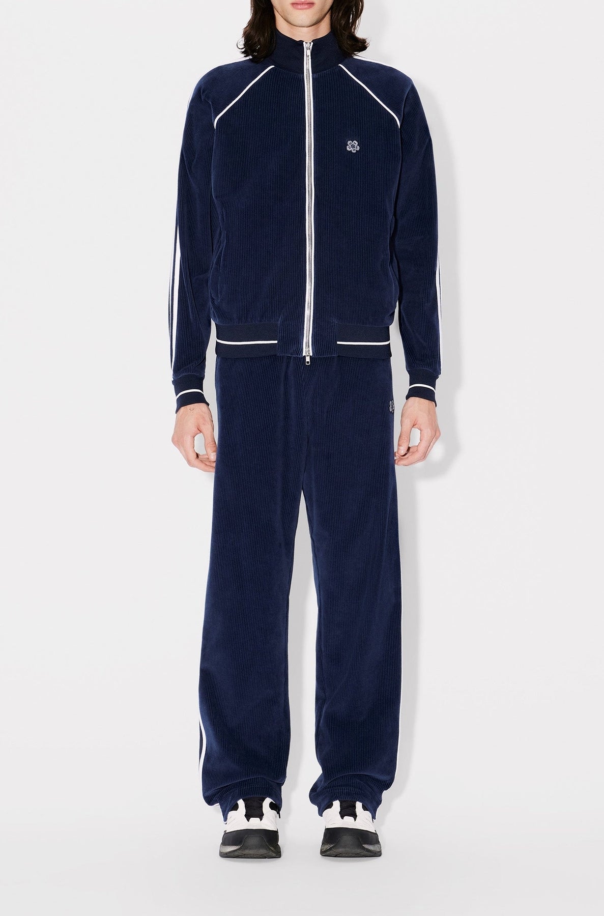 Veste de survêtement brodée - Midnight Blue