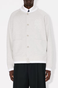 Cardigan brodé Kenzo Constellation - Pale Grey