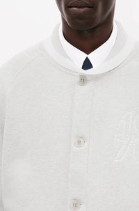 Cardigan brodé Kenzo Constellation - Pale Grey