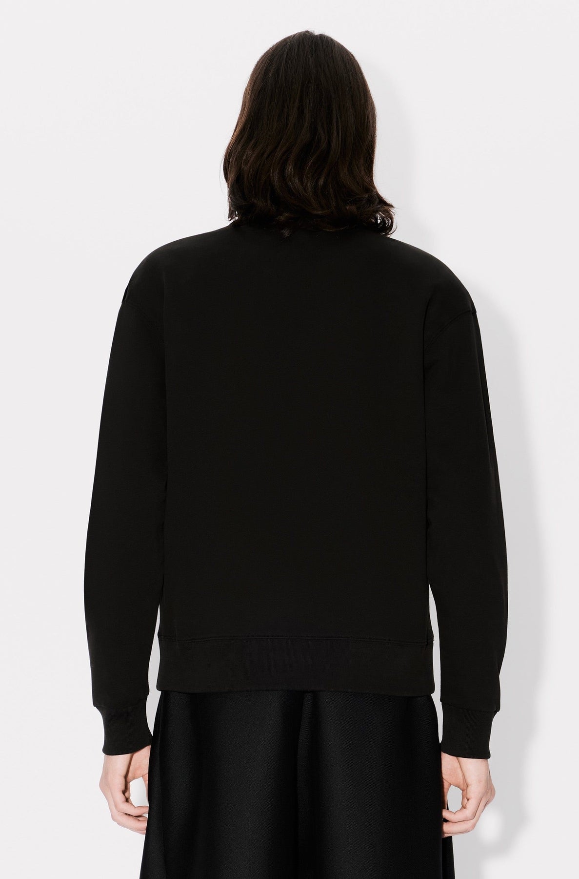 Sweatshirt brodé Kenzo Star Tiger - Black