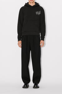 Sweatshirt à capuche brodé Kenzo Star Tiger - Black