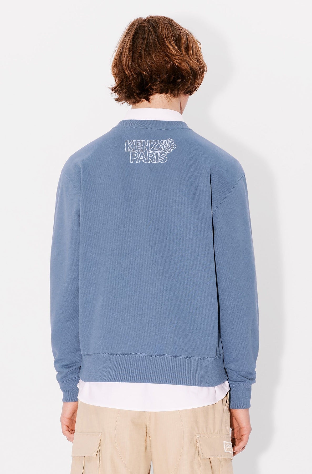 Sweatshirt brodé Kenzo Constellation - Blue