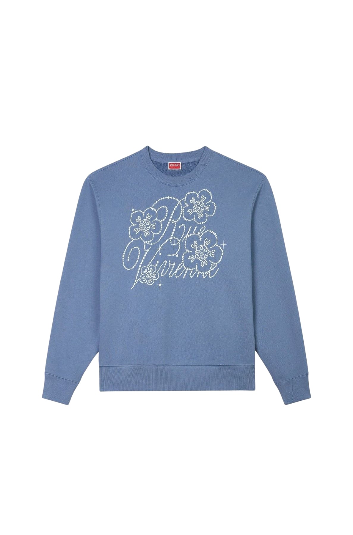 Sweatshirt brodé Kenzo Constellation - Blue