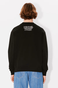Sweatshirt brodé Kenzo Constellation - Black