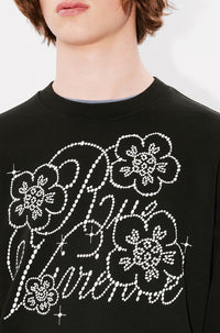 Sweatshirt brodé Kenzo Constellation - Black