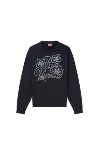 Sweatshirt brodé Kenzo Constellation - Black