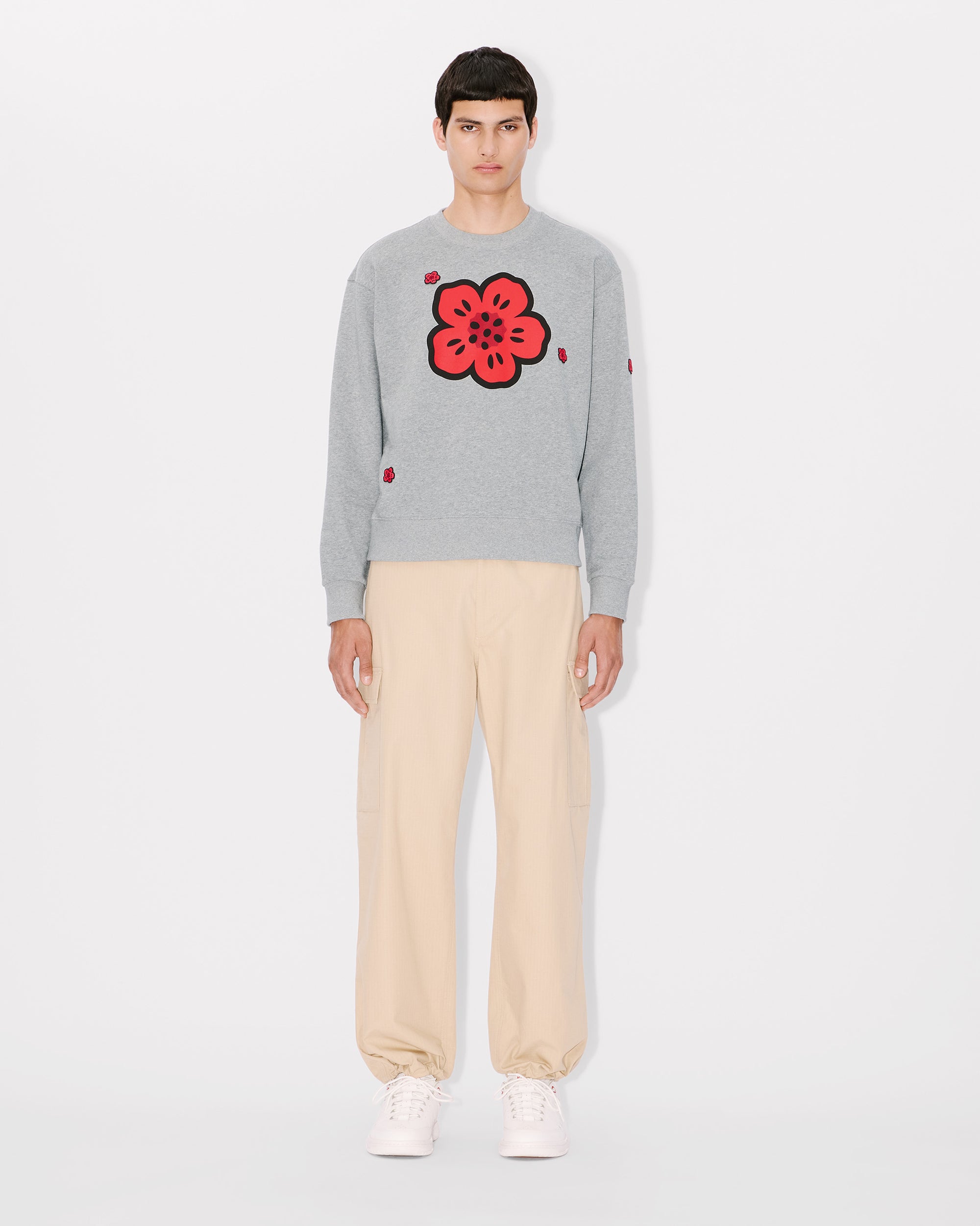 Multi Boke Flower Classic Swea