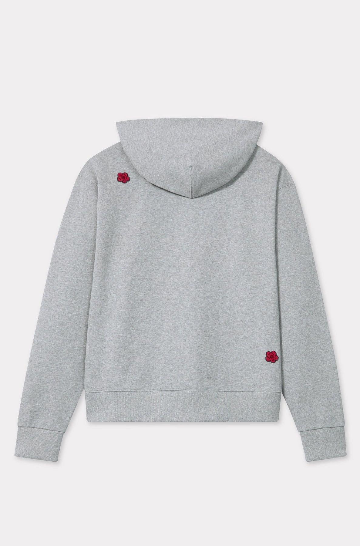 Sweatshirt à capuche brodé Boke Flower - Pearl Grey