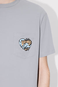 T-shirt Kenzo Jungle Heart - Middle Grey