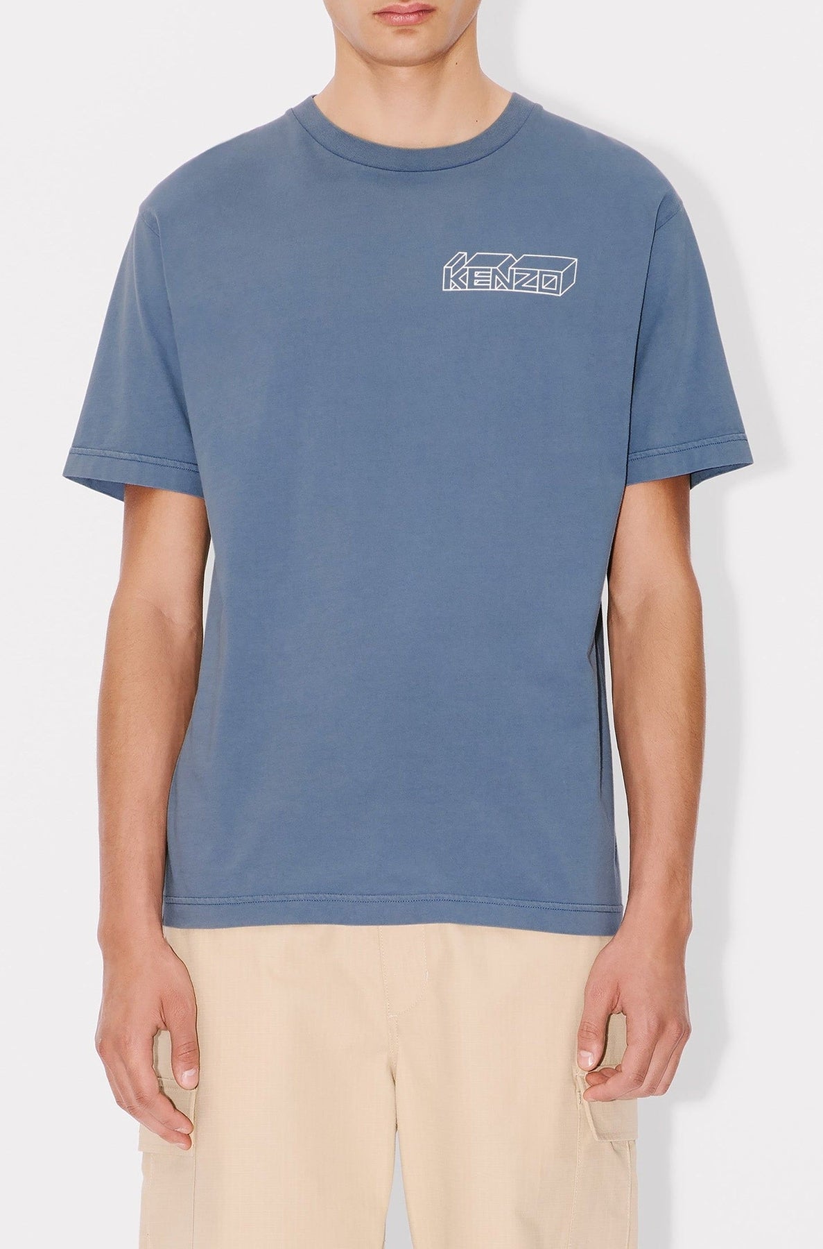 T-shirt Kenzo Kube - Blue