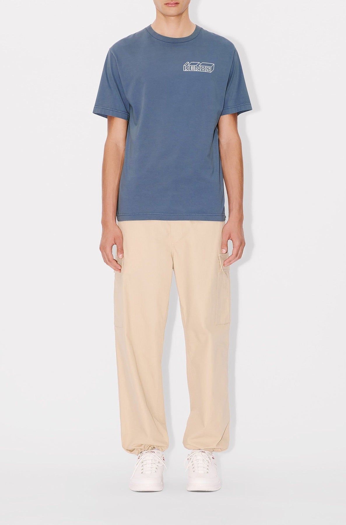 T-shirt Kenzo Kube - Blue