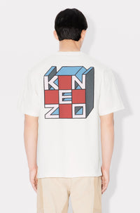 T-shirt oversize Kenzo Kube - Off White