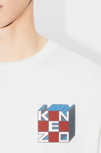 T-shirt oversize Kenzo Kube - Off White