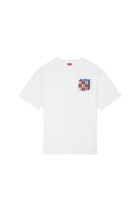 T-shirt oversize Kenzo Kube - Off White