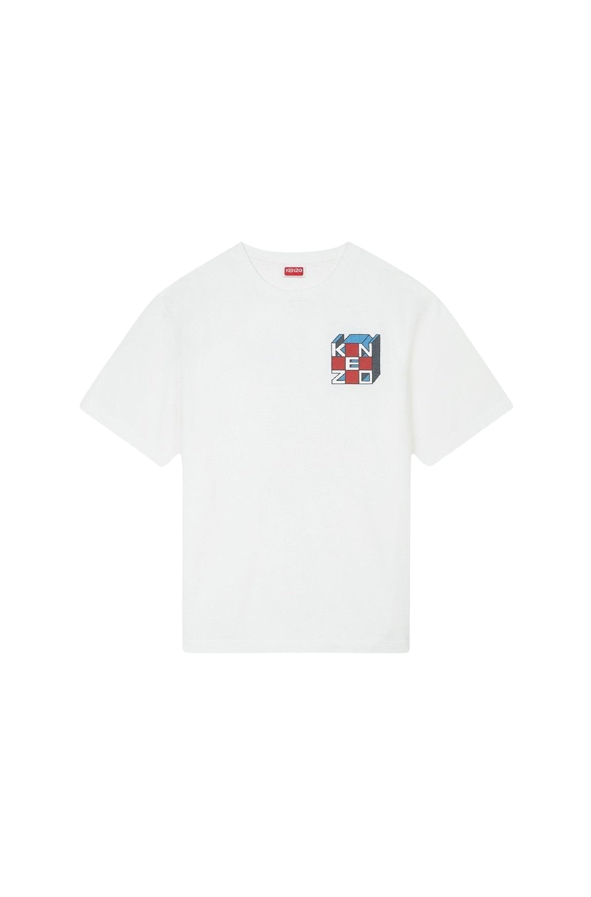 T-shirt oversize Kenzo Kube - Off White