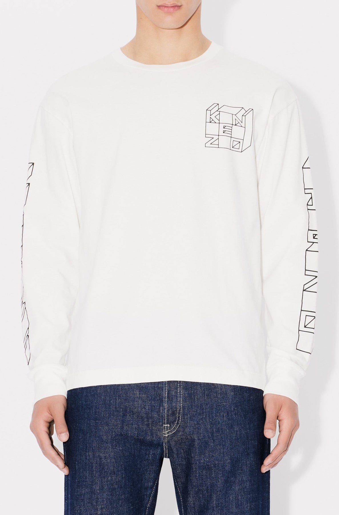 T-shirt Kenzo Kube - Off White