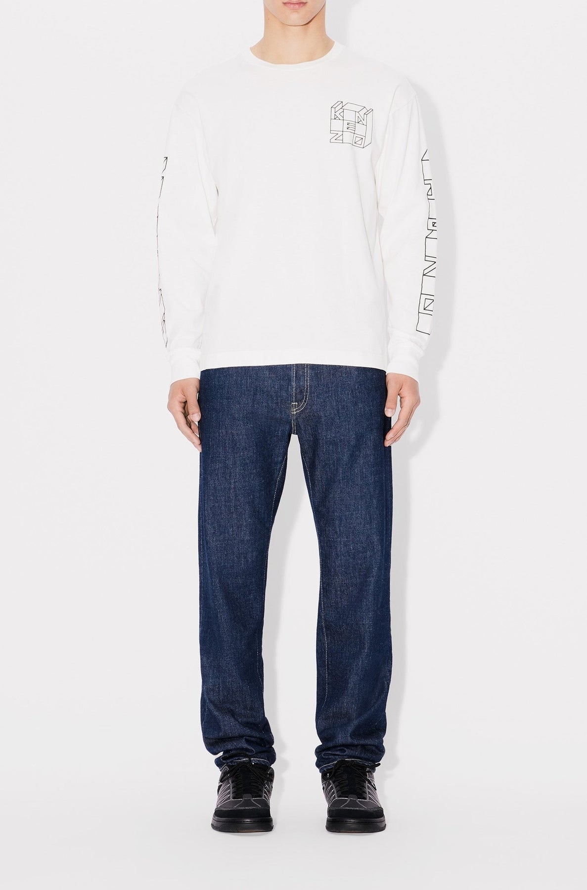 T-shirt Kenzo Kube - Off White