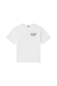 T-shirt oversize brodé Kenzo Constellation - Off White